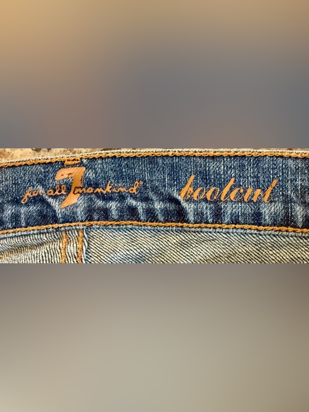 7 For All Mankind Bootcut Jeans - Picture 3 of 4